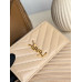 Yves Saint Lauren YSL Monogram Large Card Holder Caviar Leather 607915 MYWTB28