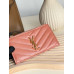 Yves Saint Lauren YSL Monogram Large Card Holder Caviar Leather 607915 MYWTB30