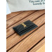 Yves Saint Lauren YSL Monogram Samll Card Holder Caviar Leather 423291 MYWTB43