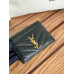 Yves Saint Lauren YSL Monogram Samll Card Holder Caviar Leather 423291 MYWTB43