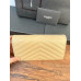Yves Saint Lauren YSL Monogram Large Flap Wallet Purse Caviar Leather 437469 MYWTA03