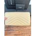 Yves Saint Lauren YSL Monogram Large Flap Wallet Purse Caviar Leather 437469 MYWTA03