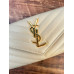 Yves Saint Lauren YSL Monogram Large Flap Wallet Purse Caviar Leather 437469 MYWTA03