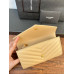 Yves Saint Lauren YSL Monogram Large Flap Wallet Purse Caviar Leather 437469 MYWTA03