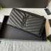 Yves Saint Lauren YSL Monogram Large Zipper Wallet Purse Caviar Leather 358094 MYWTA10 Yves Saint Lauren YSL Monogram Large Zipper Wallet Purse Caviar Leather 358094 MYWTA10