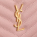 Yves Saint Lauren YSL Monogram Small Zipper Wallet Purse Caviar Leather 517045 MYWTA19