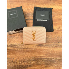 Yves Saint Lauren YSL Monogram Small Zipper Wallet Purse Caviar Leather 403723 MYWTA24 Yves Saint Lauren YSL Monogram Small Zipper Wallet Purse Caviar Leather 403723 MYWTA24