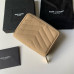 Yves Saint Lauren YSL Monogram Small Zipper Wallet Purse Caviar Leather 403723 MYWTA29