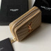 Yves Saint Lauren YSL Monogram Small Zipper Wallet Purse Caviar Leather 403723 MYWTA29