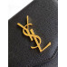Yves Saint Lauren YSL Small Flap Wallet Purse Caviar Leather 582296 MYWTA35